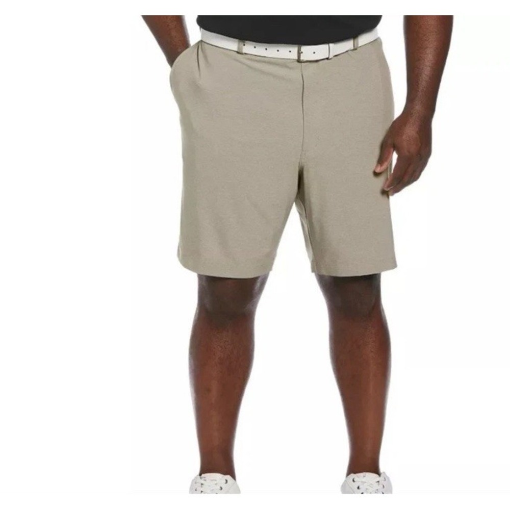 Grand Slam Active Golf Shorts Big & Tall Size 50 Khaki Performance Stretch NEW